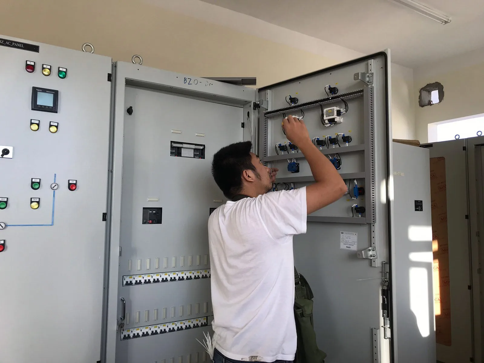 We are taking part in Bau Zon Solar Power Plant project