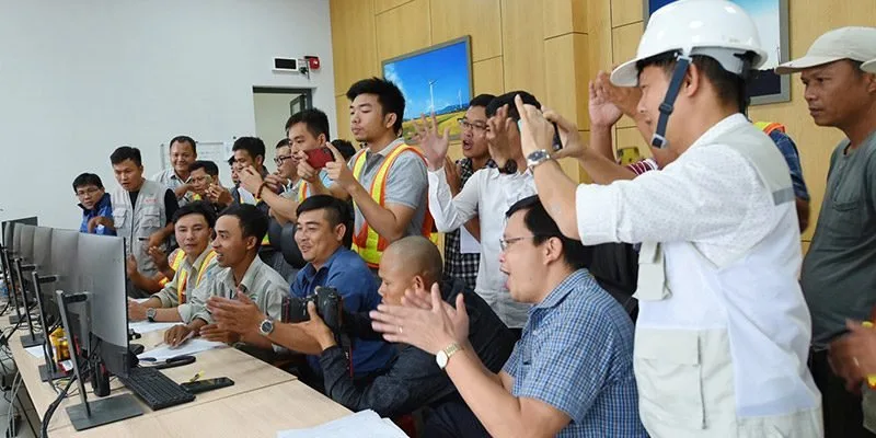 500kV Trung Nam Thuan Nam Substation and Transmission Line were successfully energized