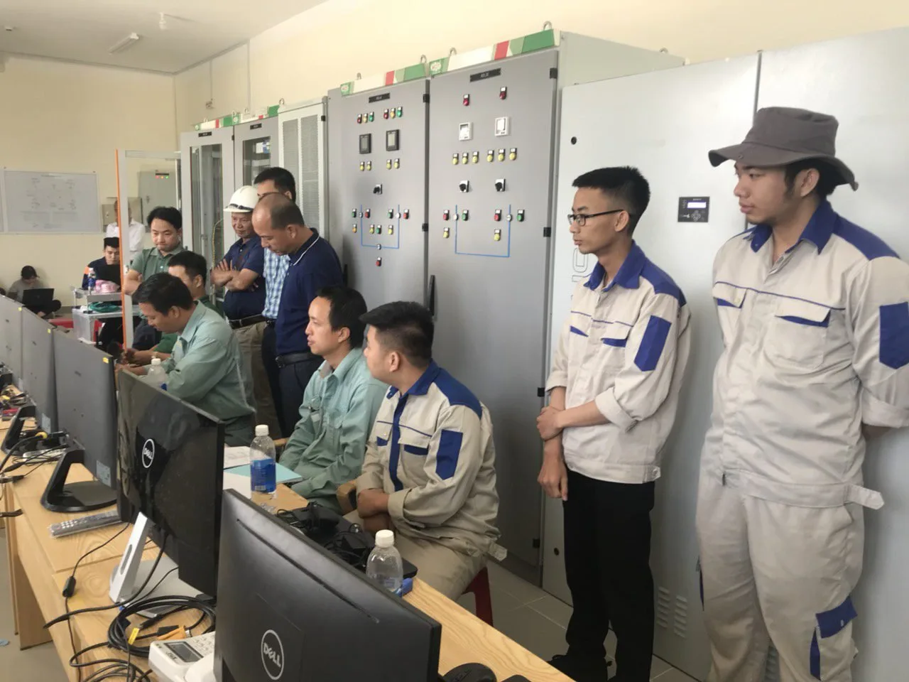 Bau Zon 110kV was successfully energized