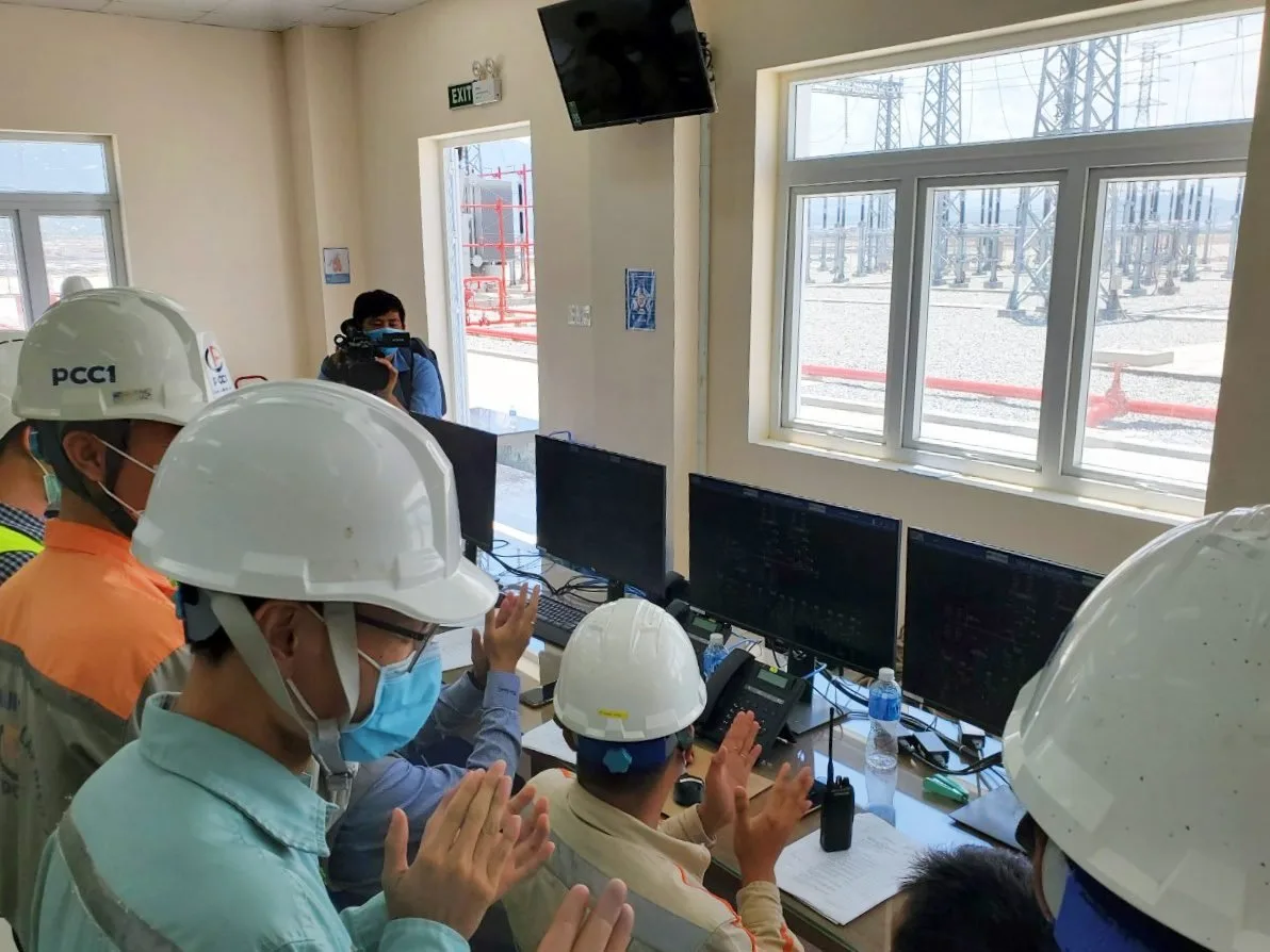 Successfully energized 220kV substation under the BIM wind power plant project