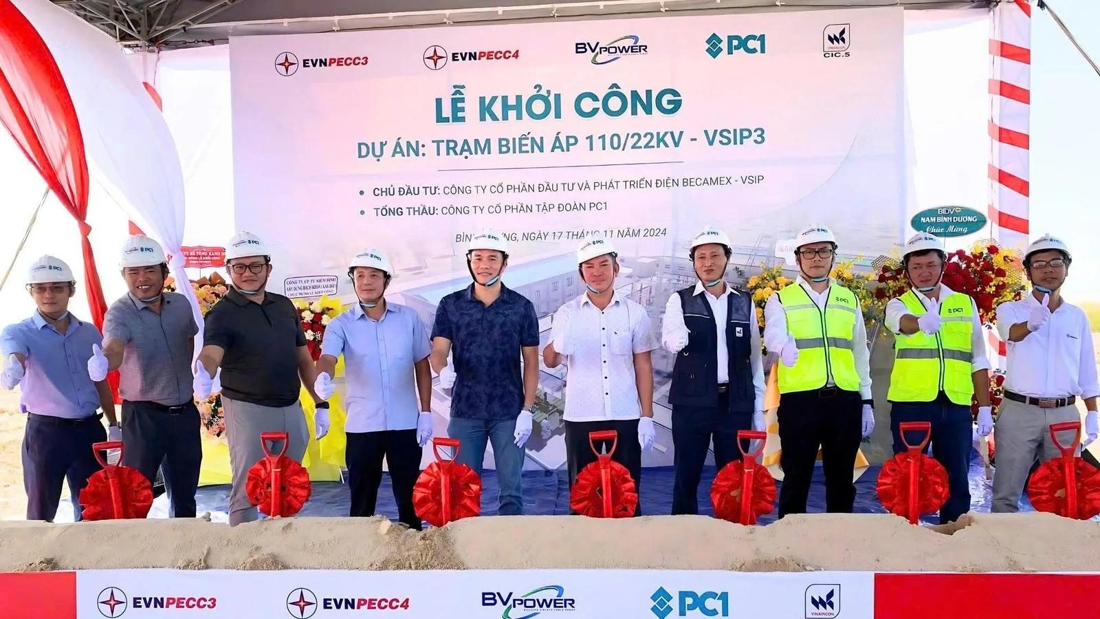 Successful Energization of VSIP 3 110/22kV Substation